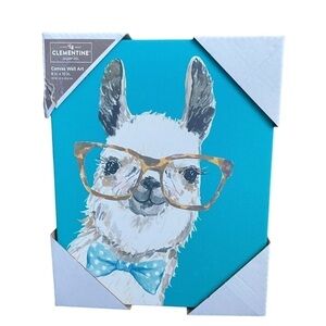 Lolly the Llama 8 X 10 Canvas Print